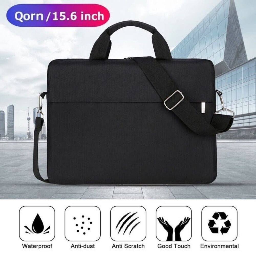 Black Laptop Sleeve Case 15.6" NEW
